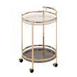 Home4you Serveerimislaud GENUA D52xH79cm kuldne_01 - 76474 - 4741243764743 - BauMarket.ee