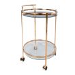 Home4you Serveerimislaud GENUA D52xH79cm kuldne_03 - 76474 - 4741243764743 - BauMarket.ee