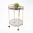 Home4you Serveerimislaud GENUA D52xH79cm kuldne_04 - 76474 - 4741243764743 - BauMarket.ee