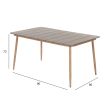 Home4you Laud NORWAY 147x90xH73cm beež_02 - 77689 - 4741243776890 - BauMarket.ee