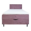 Home4you Kontinentaalvoodi LAARA 120x200cm roosa_04 - 78076 - 4741243780767 - BauMarket.ee