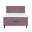 Home4you Kontinentaalvoodi LAARA 140x200cm roosa_03 - 78078 - 4741243780781 - BauMarket.ee