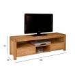 Home4you TV-laud CHICAGO NEW 140x40xH45cm tamm_02 - 84003 - 4741243840034 - BauMarket.ee