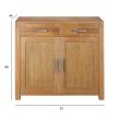 Home4you Kummut CHICAGO NEW 97x44xH86cm tamm_03 - 84005 - 4741243840058 - BauMarket.ee