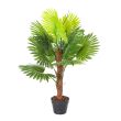 Home4you Kunstpuu WIND FAN PALM H100cm_03 - 86924 - 4741243869240 - BauMarket.ee