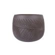 Home4you Lillepott PALM-3 D24xH16cm pruun_01 - 88043 - 4741243880436 - BauMarket.ee