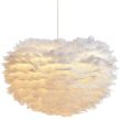 Home4you Laelamp FEATHER D40cm valge_03 - 88411 - 4741243884113 - BauMarket.ee