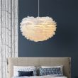 Home4you Laelamp FEATHER D40cm valge_05 - 88411 - 4741243884113 - BauMarket.ee