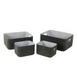 Home4you Kast LIDO FELT 33x25xH14cm tumehall_01 - 88543 - 4741243885431 - BauMarket.ee