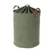 Home4you Pesukorv LIDO LEO D38xH48cm roheline_01 - 88552 - 4741243885523 - BauMarket.ee