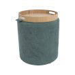Home4you Tumba/laud HIRO D345xH37cm roheline p_01 - 88559 - 4741243885592 - BauMarket.ee