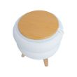 Home4you Tumba/laud HANA D40xH41cm valge panipa_03 - 88572 - 4741243885721 - BauMarket.ee