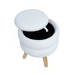 Home4you Tumba/laud HANA D40xH41cm valge panipa_05 - 88572 - 4741243885721 - BauMarket.ee