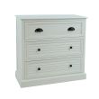 Home4you Kummut MELDON 80x35xH80cm valge_01 - 89132 - 4741243891326 - BauMarket.ee