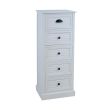 Home4you Kummut MELDON 45x35xH116.5cm valge_01 - 89134 - 4741243891340 - BauMarket.ee