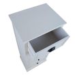 Home4you Kummut MELDON 45x35xH116.5cm valge_08 - 89134 - 4741243891340 - BauMarket.ee