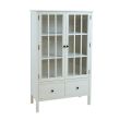 Home4you Vitriinkapp DEVON 80.5x35xH136cm valge_01 - 89138 - 4741243891388 - BauMarket.ee