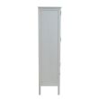 Home4you Vitriinkapp DEVON 80.5x35xH136cm valge_07 - 89138 - 4741243891388 - BauMarket.ee