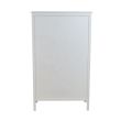 Home4you Vitriinkapp DEVON 80.5x35xH136cm valge_08 - 89138 - 4741243891388 - BauMarket.ee