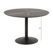 Home4you Söögilaud IBIZA D110xH74cm must_02 - AC20291 - 5713941135223 - BauMarket.ee