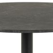 Home4you Söögilaud IBIZA D110xH74cm must marmor_04 - AC21438 - 5713941195203 - BauMarket.ee