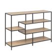 Home4you Riiul SEAFORD 114x35xH78cm tamm_01 - AC74544 - 5705994978926 - BauMarket.ee