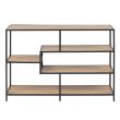 Home4you Riiul SEAFORD 114x35xH78cm tamm_02 - AC74544 - 5705994978926 - BauMarket.ee