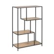 Home4you Riiul SEAFORD 77x35xH114cm metsik tamm_01 - AC74547 - 5705994978957 - BauMarket.ee