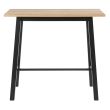 Home4you Baarilaud CHARA 117x58xH105cm tamm/must_02 - AC75078 - 5705994985337 - BauMarket.ee