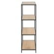 Home4you Riiul SEAFORD 77x35xH114cm tamm_04 - AC75966 - 5705994996128 - BauMarket.ee