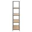 Home4you Riiul SEAFORD 77x35xH150cm tamm_04 - AC75968 - 5705994996142 - BauMarket.ee