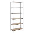 Home4you Riiul SEAFORD 77x35xH185cm metsik tamm_01 - AC75970 - 5705994996166 - BauMarket.ee