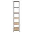 Home4you Riiul SEAFORD 77x35xH185cm metsik tamm_04 - AC75970 - 5705994996166 - BauMarket.ee