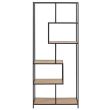 Home4you Riiul SEAFORD 77x35xH185cm tamm_03 - AC81243 - 5705994978964 - BauMarket.ee