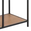 Home4you Riiul SEAFORD 77x35xH185cm tamm_04 - AC81243 - 5705994978964 - BauMarket.ee