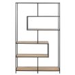 Home4you Riiul SEAFORD 114x35xH185cm tamm_02 - AC81311 - 5713941061218 - BauMarket.ee