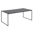 Home4you Diivanilaud INFINITY 120x60xH48cm must_01 - AC88216 - 5713941137401 - BauMarket.ee