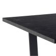 Home4you Söögilaud AMBLE 160x90xH74cm must marmo_02 - AC89381 - 5713941151179 - BauMarket.ee