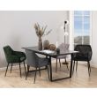 Home4you Söögilaud AMBLE 160x90xH74cm must marmo_03 - AC89381 - 5713941151179 - BauMarket.ee