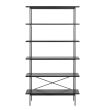 Home4you Riiul ANGUS 94x27xH172cm must_03 - AC90081 - 5713941159557 - BauMarket.ee
