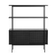 Home4you Riiul ANGUS 94x27xH114cm must_03 - AC90918 - 5713941168955 - BauMarket.ee