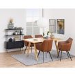 Home4you Riiul ANGUS 94x27xH114cm must_04 - AC90918 - 5713941168955 - BauMarket.ee