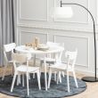 Home4you Söögilaud ROXBY D105xH76cm valge_03 - AC94284 - 5713941209184 - BauMarket.ee