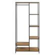 Home4you Esikunagi SEAFORD 77x45xH165cm tamm_05 - AC94352 - 5713941209931 - BauMarket.ee