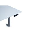 Home4you Töölaud ERGO 2 mootoriga 140x80cm halli_05 - K186876 - 4741617106698 - BauMarket.ee