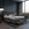 Home4you Voodi GLOSSY 160x200cm madratsiga HARMO_03 - K288932 - 4741617107206 - BauMarket.ee