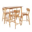 Home4you Baarilauakomplekt ROXBY 4-tooliga_01 - KAC01119 - 4741617112057 - BauMarket.ee