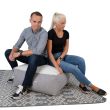 Home4you Tumba LAMB BAG 80x80xH30cm valge/heleha_05 - P0066323 - 4741451663234 - BauMarket.ee