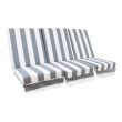 Home4you Kiigepadjad MONTREAL 114x52x9cm triibul_01 - T0893961 - 4741451899619 - BauMarket.ee
