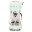 Espresso kohvimasin Smeg 50`ndate stiil pastellroheline_05 - ECF02PGEU - 8017709324780